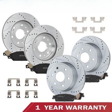 Pastiglie freno dischi anteriori e posteriori per Chevy Silverado GMC Sierra 1500 Tahoe