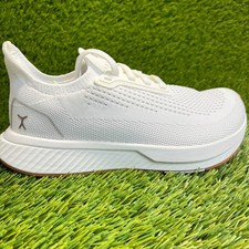 Flux Footwear Adapt Runner White Gum Womens Size 5.5 Athletic Walking Knit Shoes