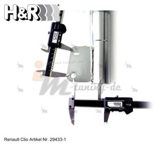 H&R Fahrwerk 30-70mm, 20-50mm Tieferlegung für Renault Clio II BB0/1/2_ CB0/1/2_