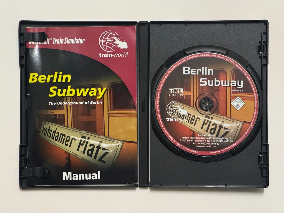 Berlin Subway / Berlin S-Bahn - Microsoft Train Simulator Add-On - PC CD-Rom - Image 4 of 4