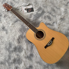 Acoustic folk guitar suitable for beginners with fine and high-quality craftsman