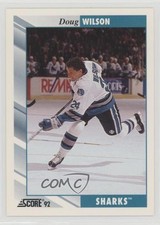 1992-93 Score Doug Wilson #15 HOF y8y