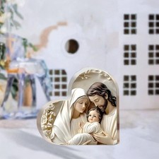 Holy Family Decoration Nativity Scene Ornament Holiday Birthday Gift Decorative