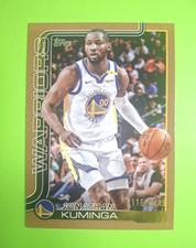 Jonathan Kuminga 2025-26 Topps NBA Basketball Card #138 Gold Parallel /2025