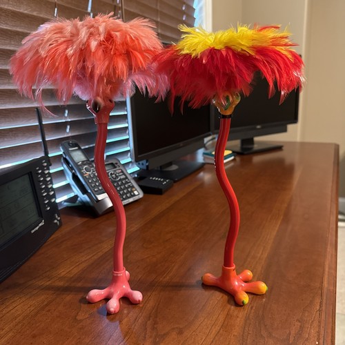 Two Flamingo Xonex Standing Oens
