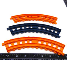 Thomas Friend Connect Build X3 C Curved Train Track Parts Only