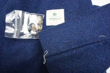 Borrelli Napoli Sorrento Blue Heavy Tweed Wool Sport Coat Jacket Sz 42 BRAND NEW