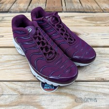 Nike Air Max Plus TN Bordeaux Womens 7.5 AV7912-600 Preowned