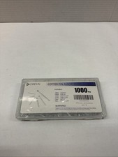 1000 Piece Cotter Pin Assortment Kit - 6 Sizes (1/16&rdquo; to 5/32&rdquo;) Durable Split...