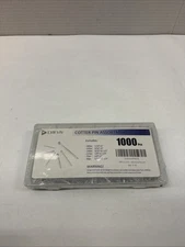 1000 Piece Cotter Pin Assortment Kit - 6 Sizes (1/16” to 5/32”) Durable Split...