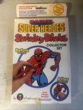 Marvel Super Heroes Spider-man Shrinky Dink Collector Set 1983 Colorforms