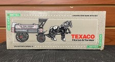 Ertl Texaco Horse and Tanker - Limited Edition - Die-Cast Meta BANK