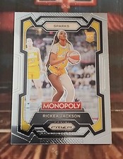 2024 Panini Prizm Monopoly WNBA Rickea Jackson RC Lot of (5) Los Angeles Sparks 