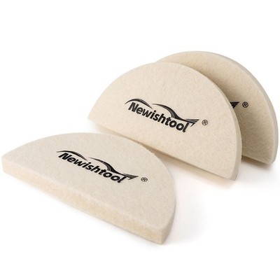 3 PCS Wool Felt Squeegee Window Tint Tools, Scratch Free Soft Woolen Squeegee...