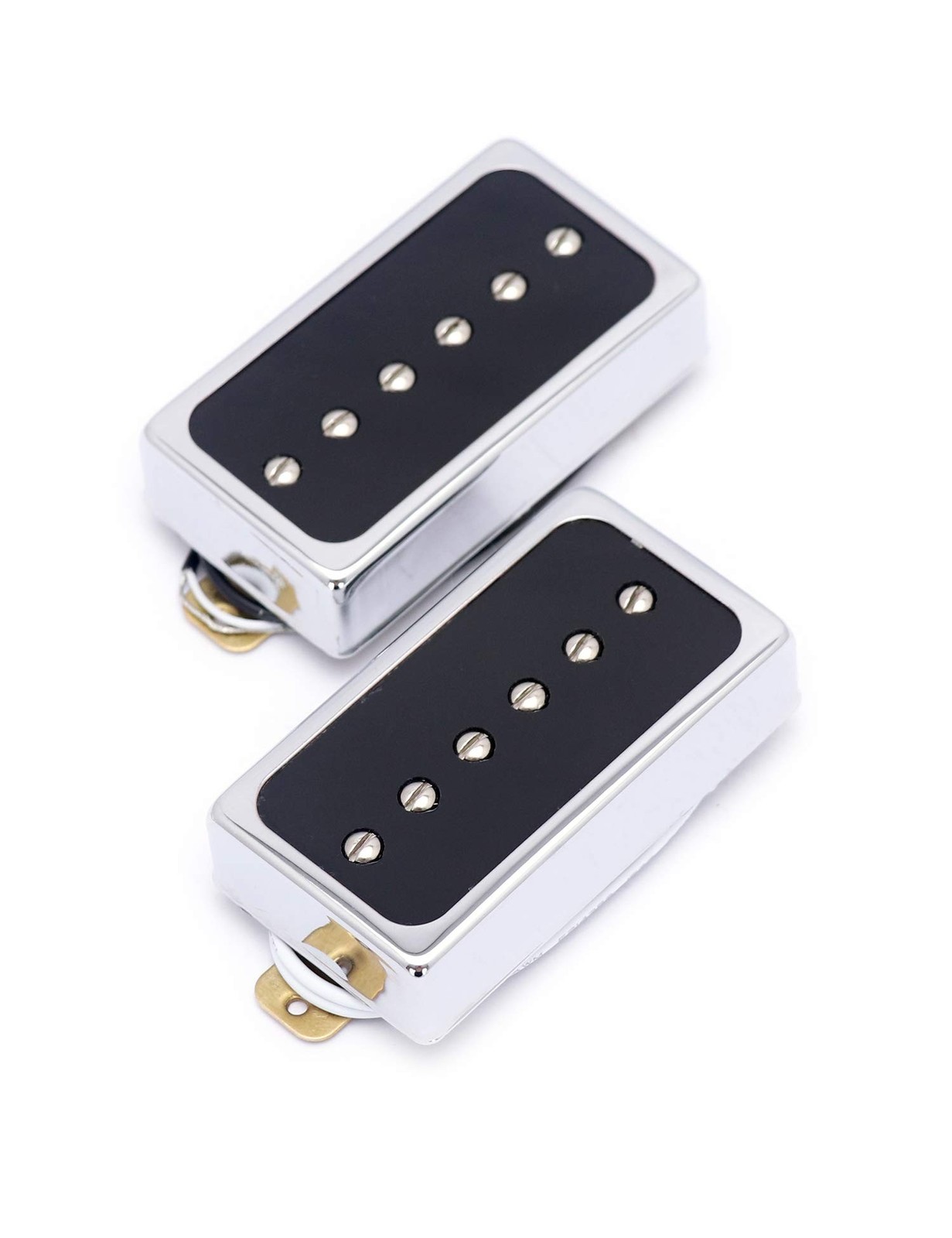 Metallor Humbucker Style Pickups Bridge and Neck Set for Les Paul P90 Style E...