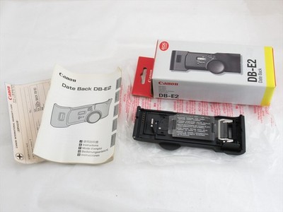 Canon DB-E2 Date Back Dateback for eos-3 eos-1V film camera w/ BOX
