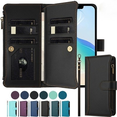 Für Redmi Note 13 14 15 Xiaomi 14T POCO X8 Leder hülle Stoßfeste Schutzhülle