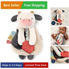 Itzy Lovey Including Teether - Baby Lovey with Teether, Textured Ribbons Da...