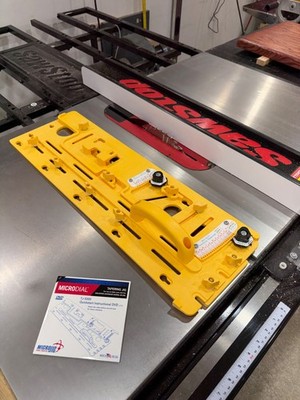 Like New MICROJIG GRR-RIPPER TJ-5000 Microdial Tapering Jig For Table Saw 