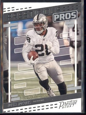 2023 Panini Prestige - Prestigious Pros Josh Jacobs #PP-24