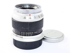Tokyo Kogaku Topcor 5cm F2.8 Standard Prime Lens Silver L39 Excellent from Japan