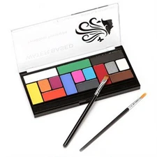 15 Colors Water Based Makeup Palette Professional Body Painting Makeup Palet HPT