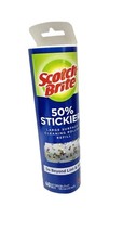 Scotch Brite Lint Roller 8" Refill - Large Surface, 50 Stickier 60 Sheets
