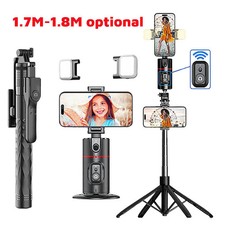 Stabilizer Selfie Stick 360  Rotation Gimbal Auto Face Tracking Tripod Mount New