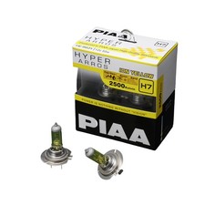PIAA Hyper Arros 2500K Ion Yellow Headlight Bulbs (Pair) - H7 (Motorsport)