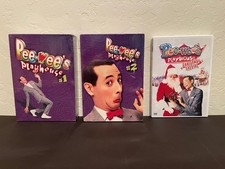 Pee-Wee's Playhouse Volume 1  2 DVD Sets  Christmas Special New Mint OOP 