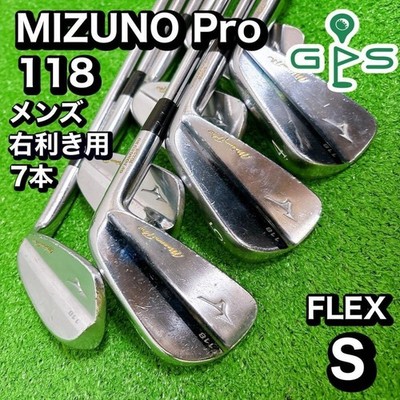 MIZUNO Pro 118 Eisen #4-9, Pw (7 Schläger) / Dynamic Gold 105 S200 / Flex:...