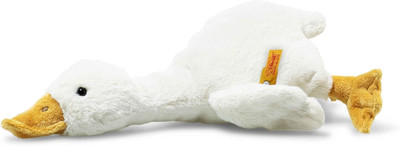 Steiff Gilda Gans Weiß 26 Cm, Soft Cuddly Friends, Kuscheltier Bauernhof Gans, F