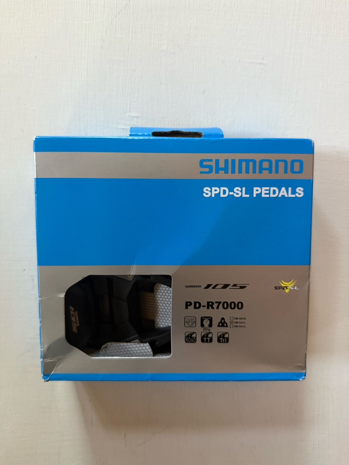 NIB SHIMANO 105 PD-R7000 Clipless Pedal with SH11 Cleats Car