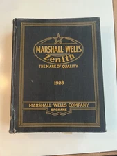 1928 Marshall Wells Company Zenith complete general catalog  SPOKANE Hardware
