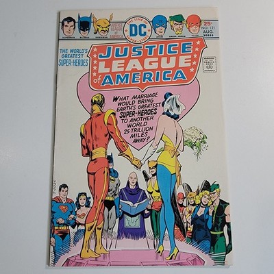 Justice League of America #121 DC Comics (Aug. 1975) Adam Strange 5.5 Fine-