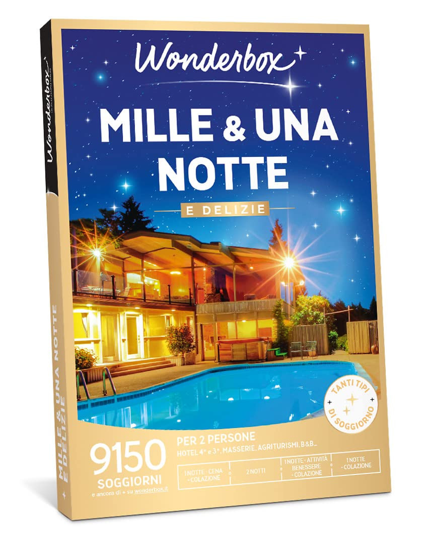 Wonderbox Cofanetto Regalo per Coppia - Mille & Una Notte E Delizie - (x2y)