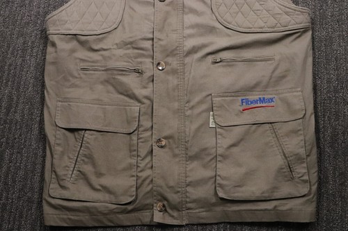 VTG TAG Safari Men's Hunting Vest Size XL Tan Pockets Padded Shoulder Outdoor - Picture 2 of 15