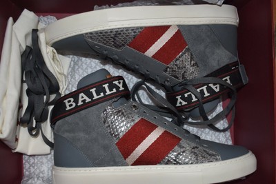 bally snake sneakers