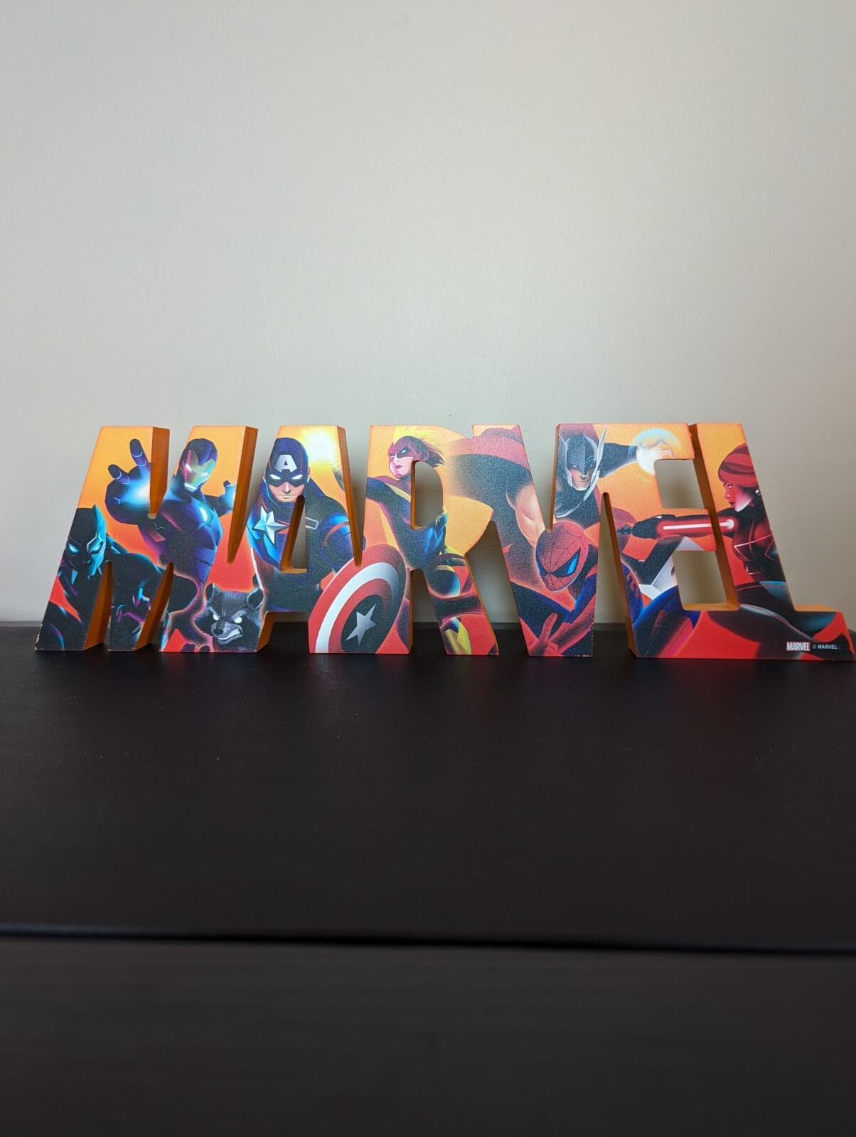 Marvel Superheroes Decor Art Sign | Thor, Iron Man, Spiderman