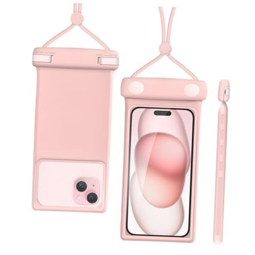 Universal Waterproof Phone Pouch Duke Pink 7.0