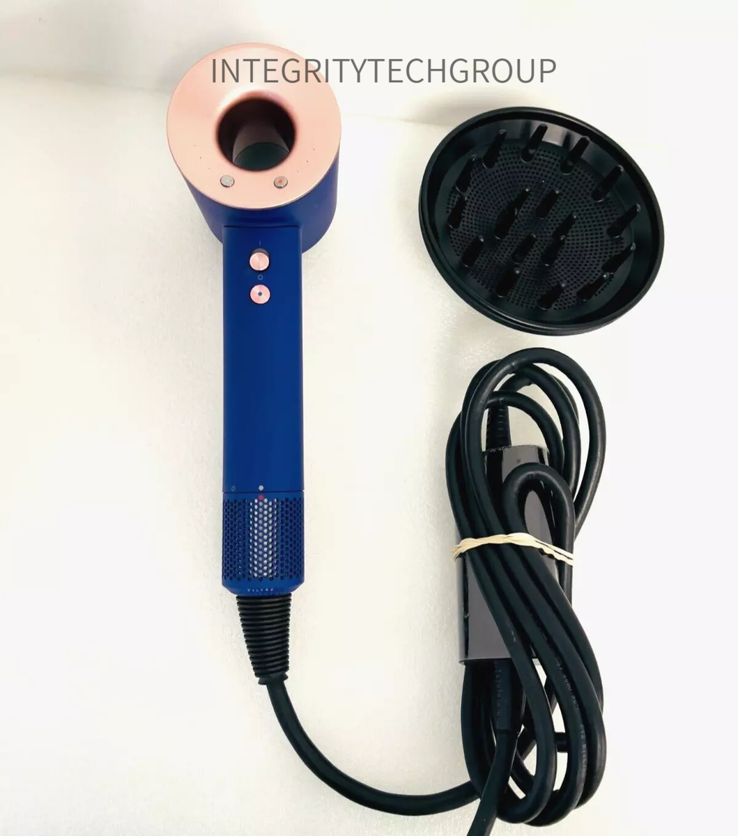 Dyson Supersonic Hair Dryer HD07 Vinca Blue/Rose and Diffuser