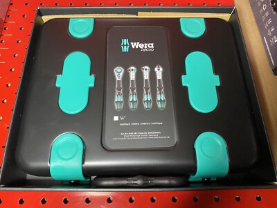 Wera 8100 SB 2 Zyklop Socket Wrench Set 3/8'' Drive Metric 43pc