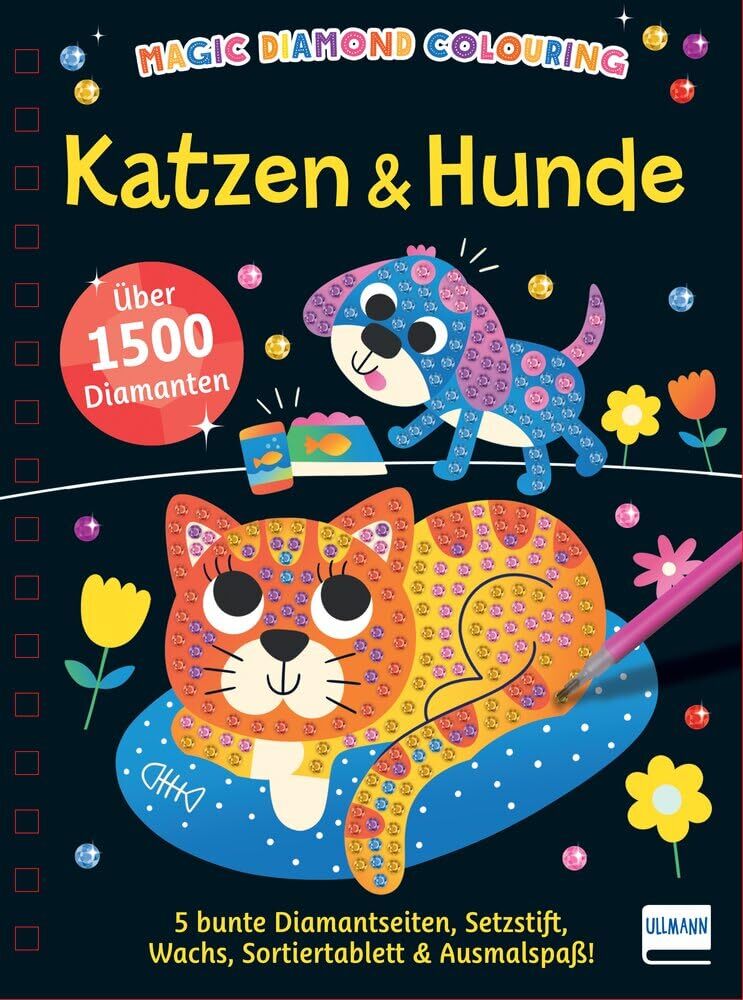 Imagine That Magic Diamond Colouring - Katzen & Hunde: Diamond Pa (Anello, filo)