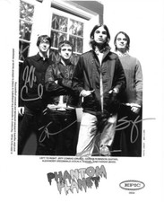 * PHANTOM PLANET * signed 8x10 photo * GREENWALD, FARRAR +2 * COA * 1