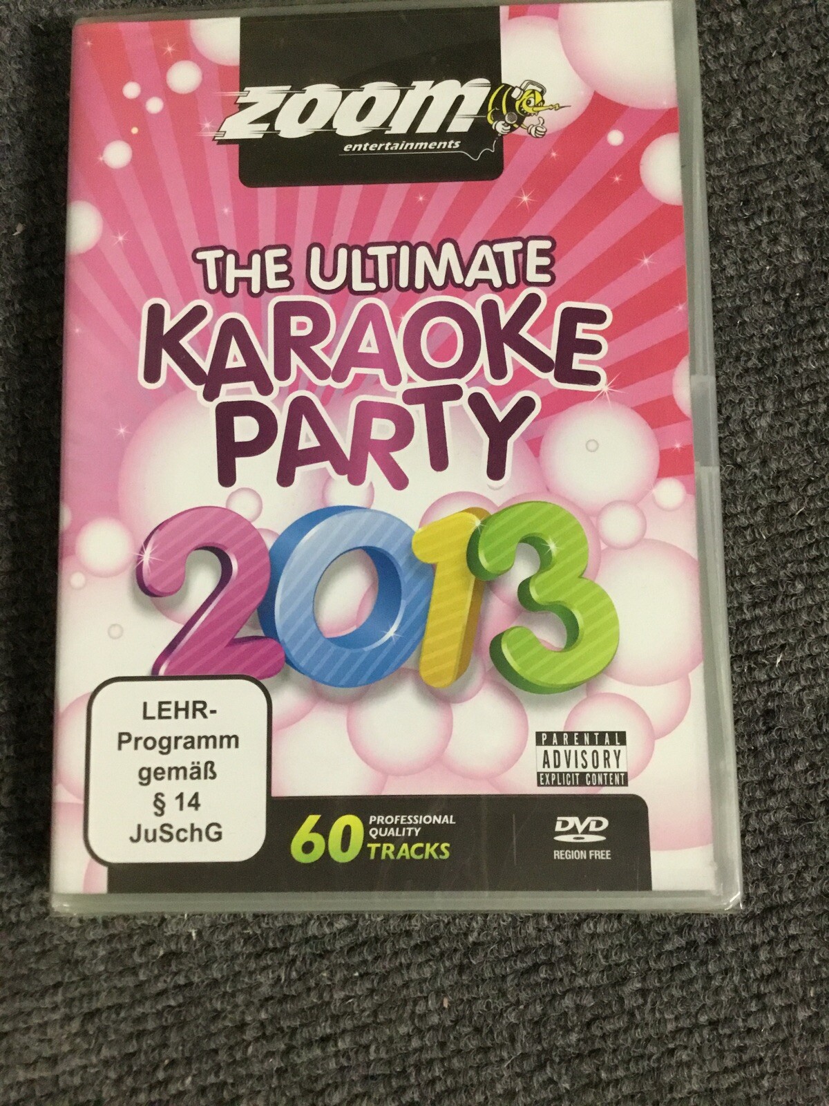 Zoom Karaoke Party DVD 2013 Rare