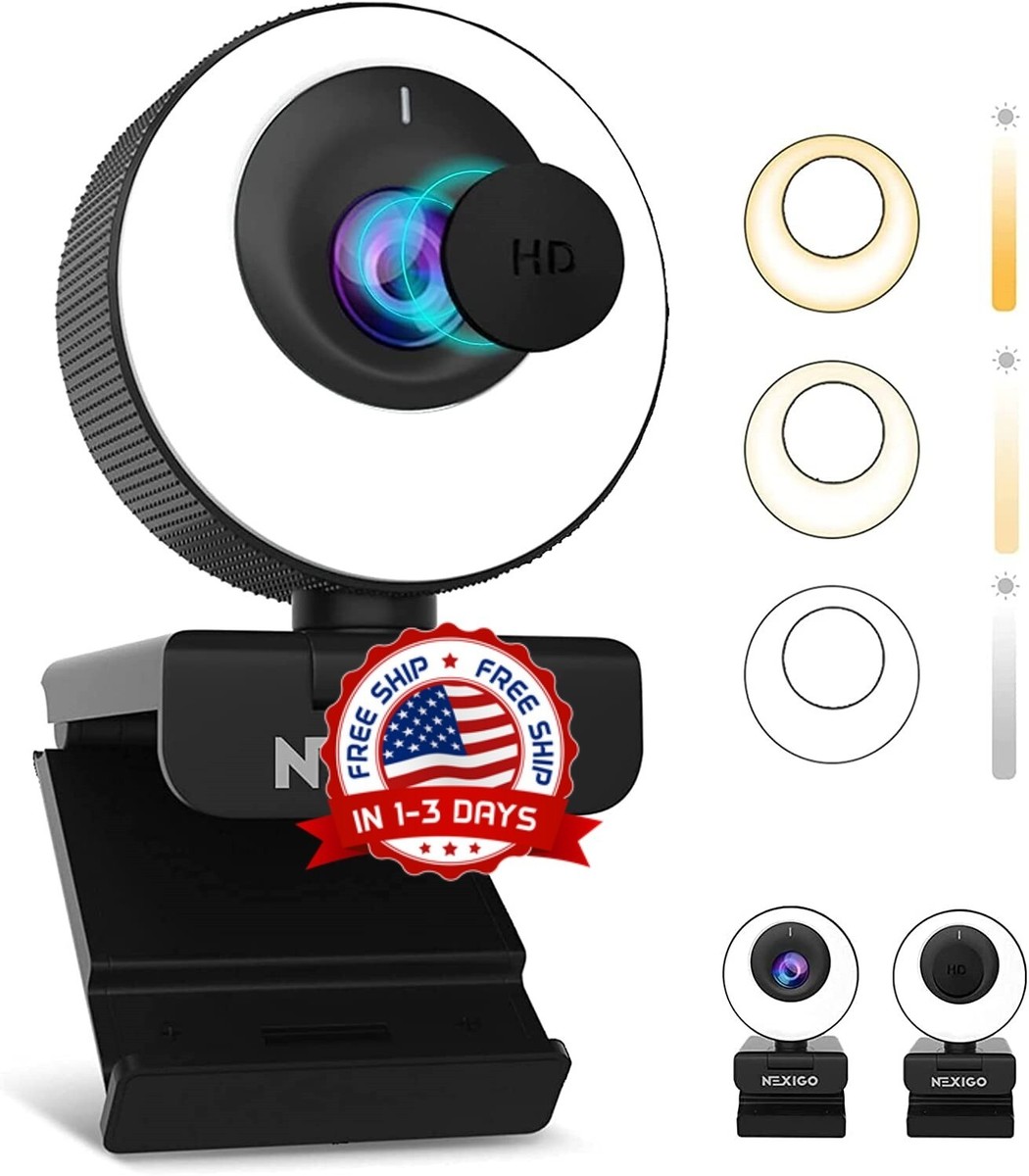 Camara Web 60FPS HD Para PC Laptop Webcam Con Microfono