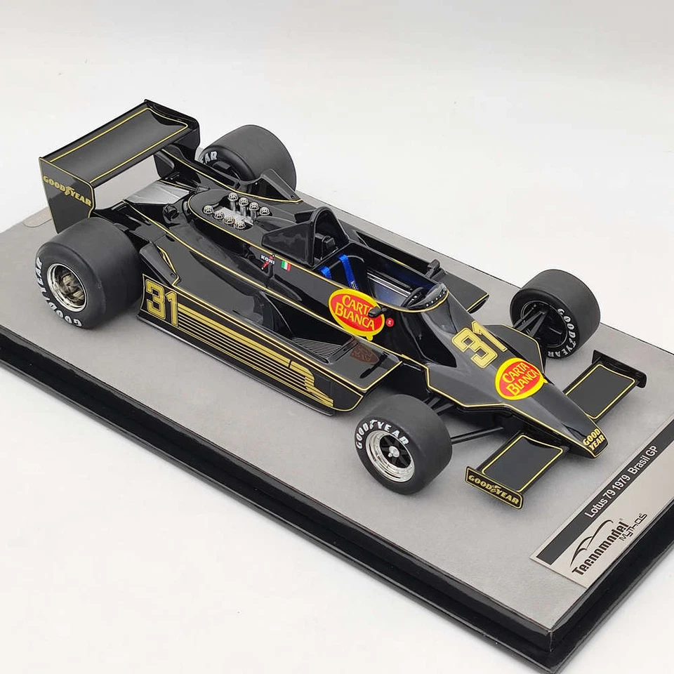 Tecno 1/18 Mythos Series Lotus 79 1979 Car # 31 Brasil GP TM18-287C Resin - Image 4 of 4