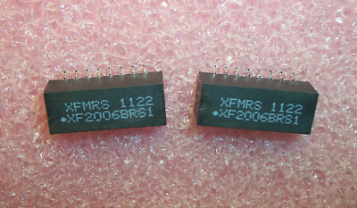 QTY (10) XF2006BRS1 XFMRS INC SMD-16 HI-POT 10BASE-T FILTERS ROHS   