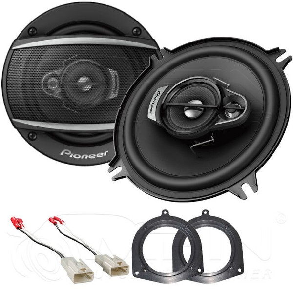 Pioneer Lautsprecher FüR Toyota Yaris I 1998-2003 Heck TüR 3-Wege 300W 130 #Aywn-image