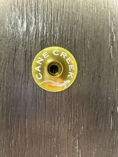 Cane Creek Repop Bicycle Headset Top Cap 1 1/8" Ano Gold Stem Cap Bike